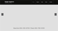 Desktop Screenshot of callbudgetappliance.com