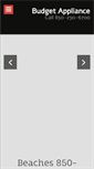 Mobile Screenshot of callbudgetappliance.com